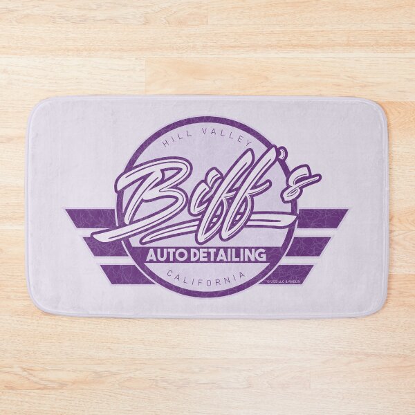 Item preview, Biff's Auto Detailing in Distressed Purple. Back To The Future Movie designed and sold by PrintStopStudio.