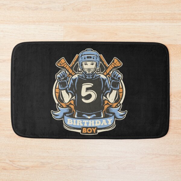 Item preview, Kids 5 Year Old Ice Hockey Themed Birthday Party 5th Boy designed and sold by Pitchou07.