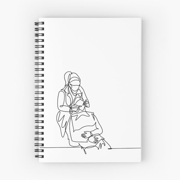 Item preview, Dentist working - Dental line art designed and sold by guaka-molly.