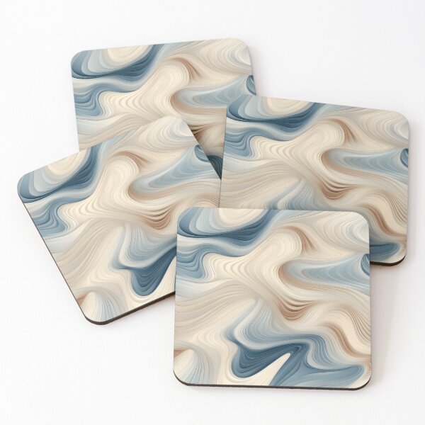 Item preview, Swirling Sand Dunes Abstract designed and sold by VectorPlace.