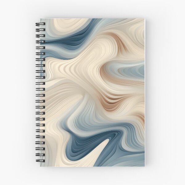 Item preview, Swirling Sand Dunes Abstract designed and sold by VectorPlace.