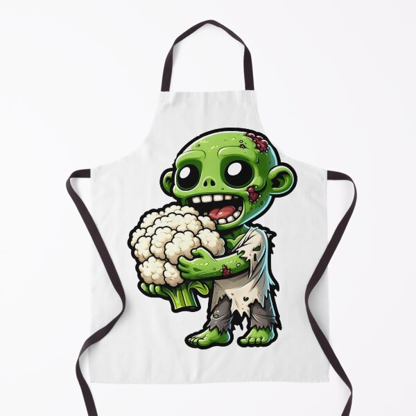 Item preview, Vegetarian Zombie eating Cauliflower  designed and sold by Truck Stop One.