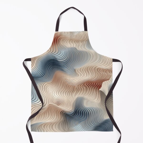 Item preview, Ethereal Layered Waves Abstract designed and sold by VectorPlace.