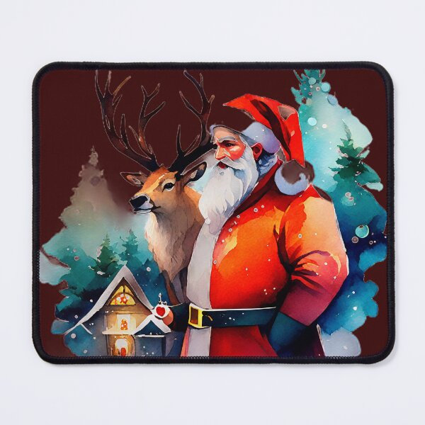 Artikelvorschau, Weihnachtsmann- und Rentierzauber - Frohe Weihnachtsgrüße entworfen und verkauft von FOCorps.