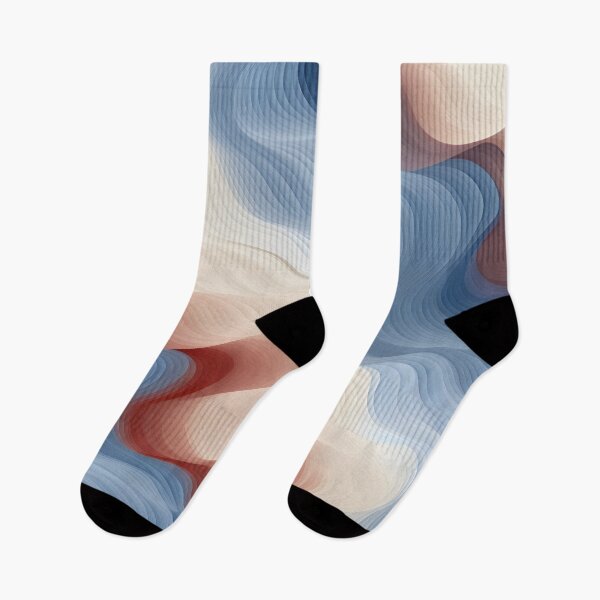Item preview, Warm Tonal Waves Abstract designed and sold by VectorPlace.