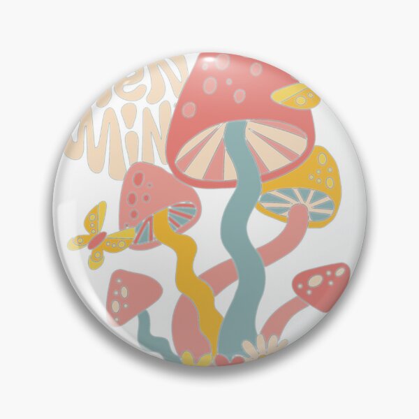 Item preview, Open Mind quating mushroom art designed and sold by Dhirendra Rajpurohit.