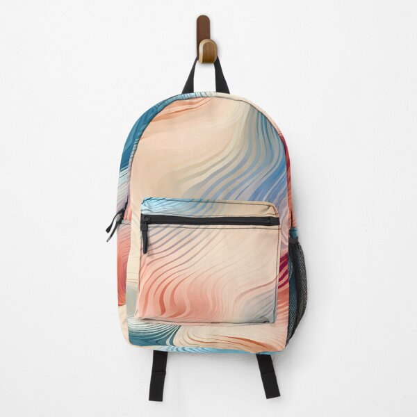 Item preview, Coral Blush Abstract Waves designed and sold by VectorPlace.