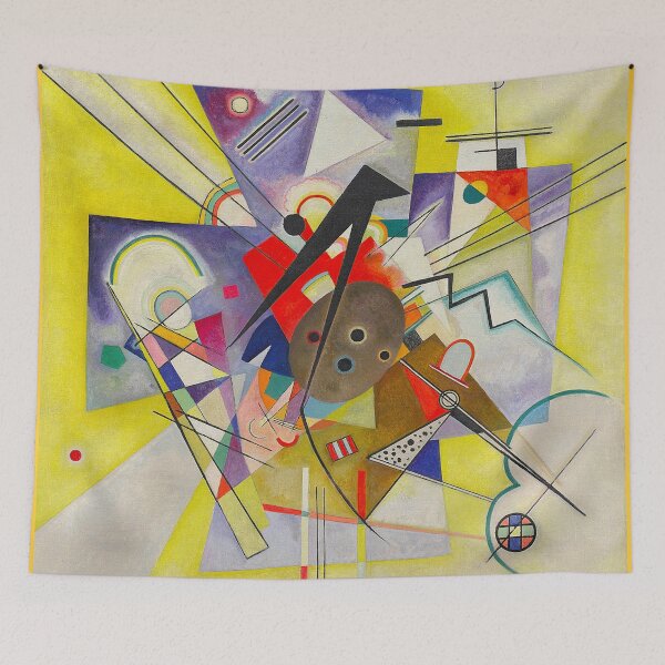 Item preview, HD. Yellow Accompaniment (1924) , by Wassily Kandinsky designed and sold by MINDTHECHERRY.