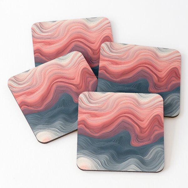 Item preview, Crimson Tide Abstract Flow designed and sold by VectorPlace.