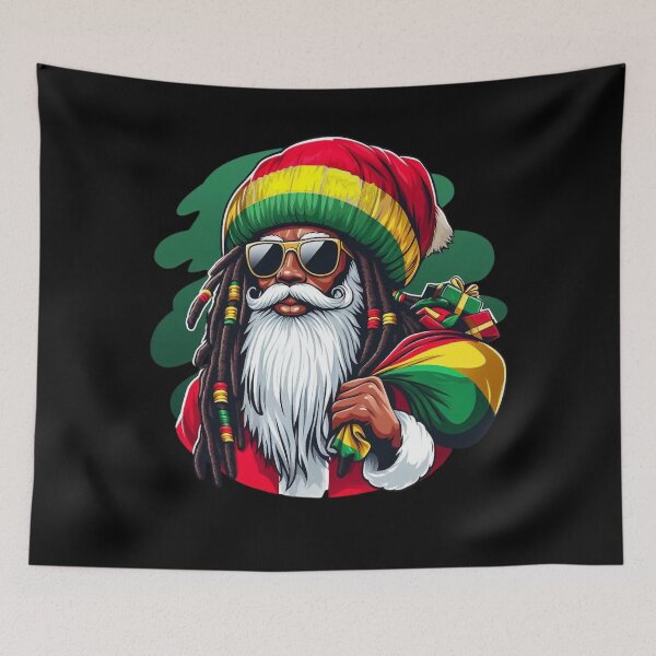 Item preview, Rasta Santa designed and sold by Myra365Art.