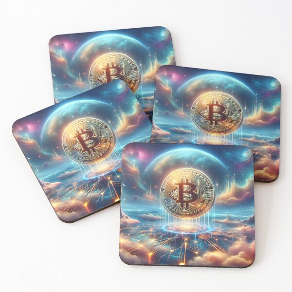 Item preview, Digital Dreamscape: Bitcoin's Surreal Evolution designed and sold by Ultraviolet1337.