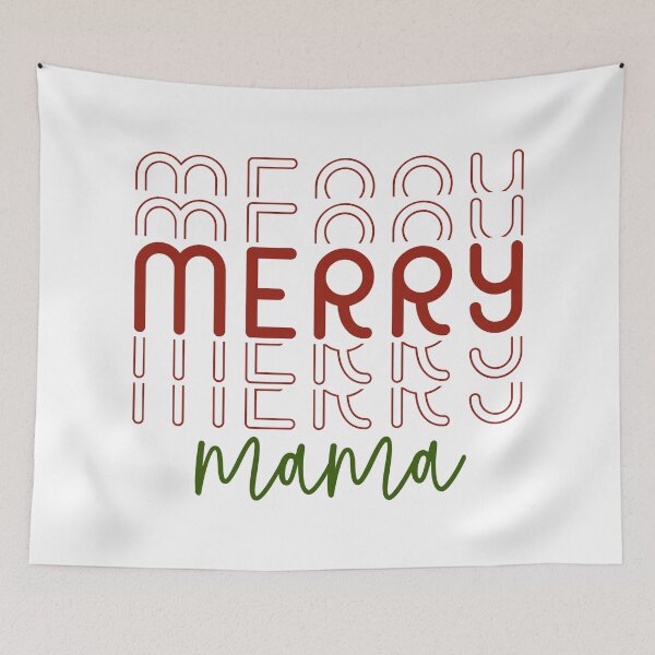 Item preview, Merry Mama - Festive Motherhood Joy designed and sold by EsteticaVerus.