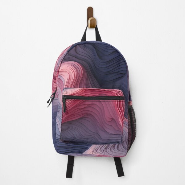Item preview, Magenta Swirls Waveform Art designed and sold by VectorPlace.