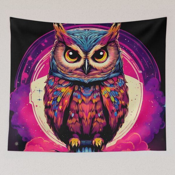 Item preview, The Cosmic Owl designed and sold by Darpadesign.