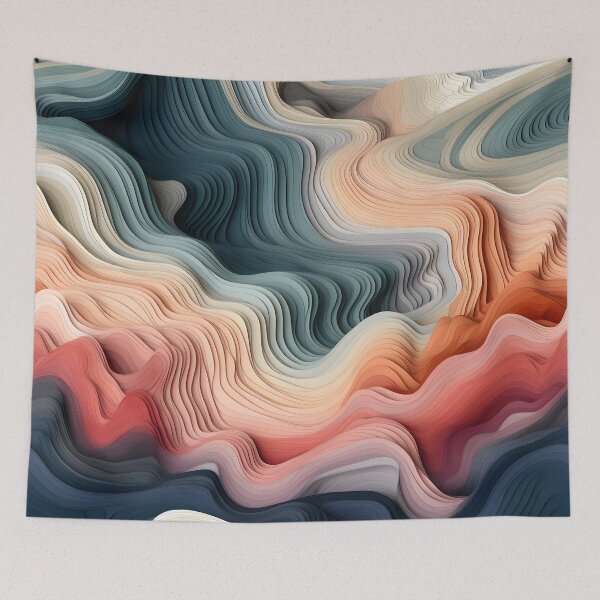 Item preview, Aurora Waveform Harmony designed and sold by VectorPlace.