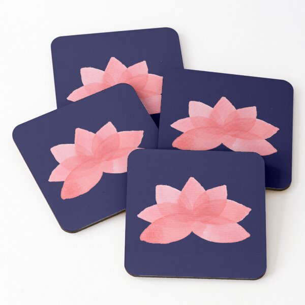 Item preview, Peach lotus flower watercolour  designed and sold by Artbylees.