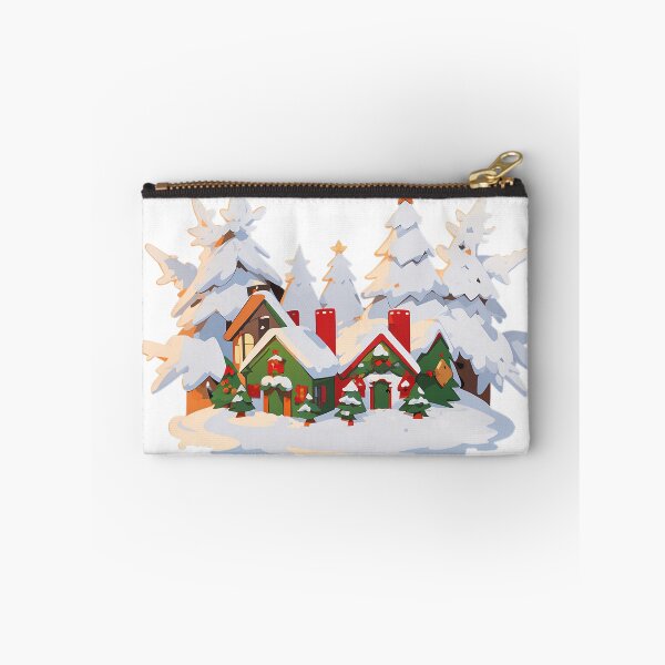 Item preview, christmas houses and forest designed and sold by CerresVictoria.