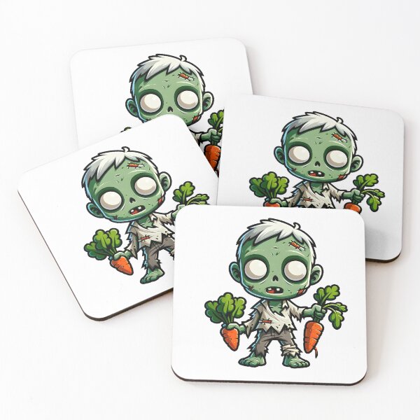 Item preview, Vegetarian Zombie eating Carrots designed and sold by Truck Stop One.