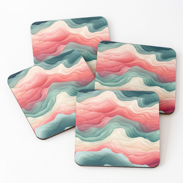 Item preview, Pastel Serenity Wave Abstract designed and sold by VectorPlace.