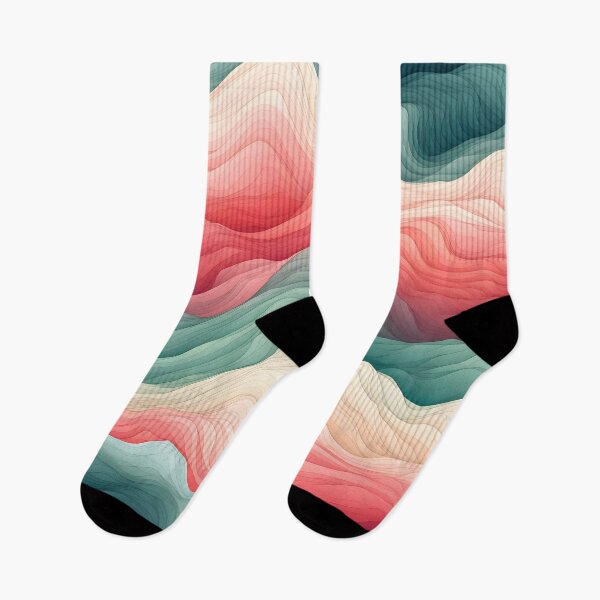 Item preview, Pastel Serenity Wave Abstract designed and sold by VectorPlace.