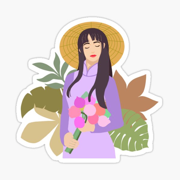 Item preview, Cute Vietnamese Girl designed and sold by TRENDISTA.