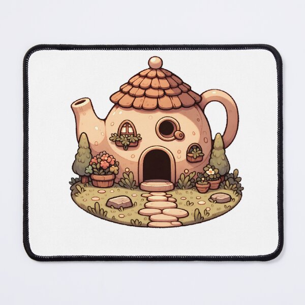 Artikelvorschau, Enchanted Teapot Cottage in the Woods entworfen und verkauft von UmbrellaStudio1.