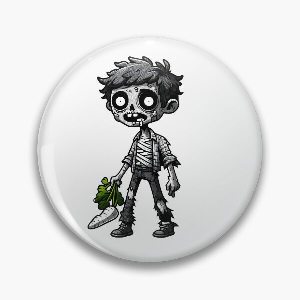 Item preview, Vegetarian Zombie eating Carrots designed and sold by Truck Stop One.