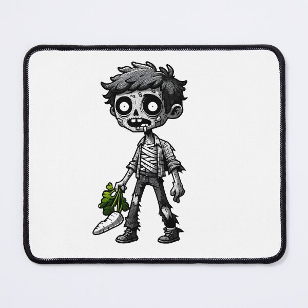 Item preview, Vegetarian Zombie eating Carrots designed and sold by Truck Stop One.