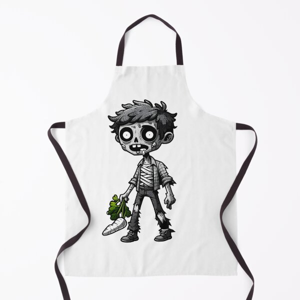 Item preview, Vegetarian Zombie eating Carrots designed and sold by Truck Stop One.