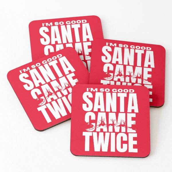 Aperçu de l'œuvre Je suis tellement bon, Santa Came Twice, version unique créée et vendue par PasindhuW.