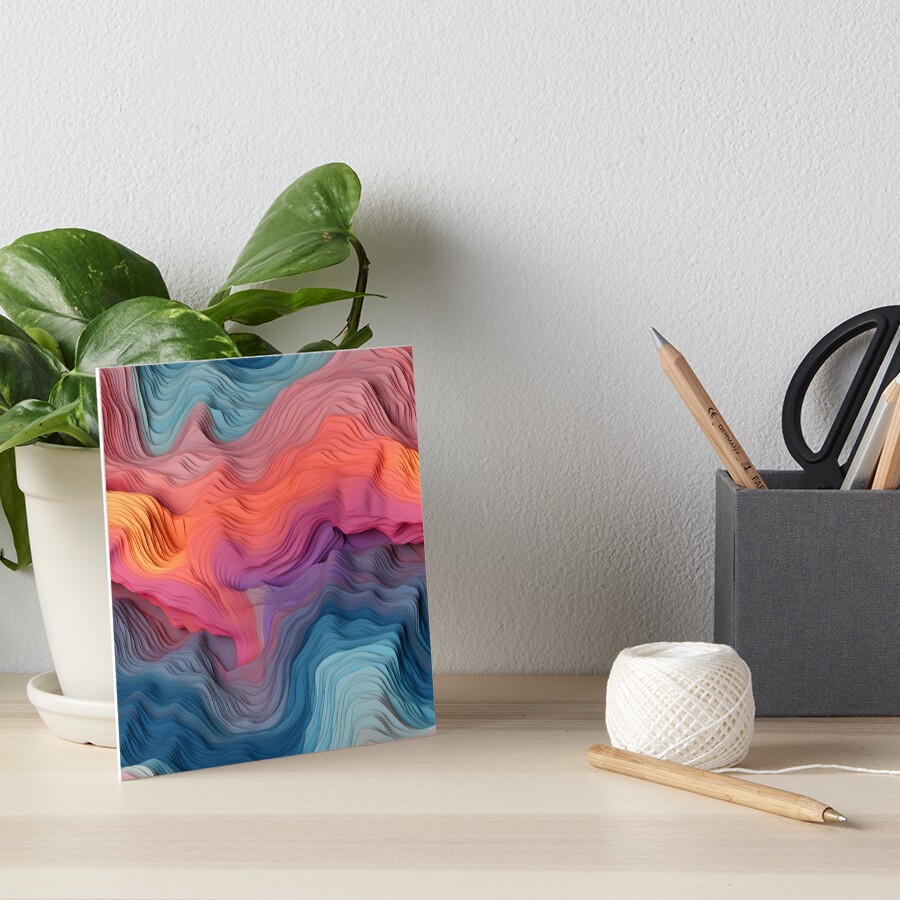 Item preview, Art Board Print designed and sold by VectorPlace.