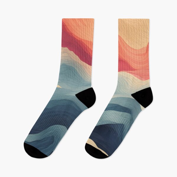 Item preview, Dawn's Gentle Waves Abstract designed and sold by VectorPlace.