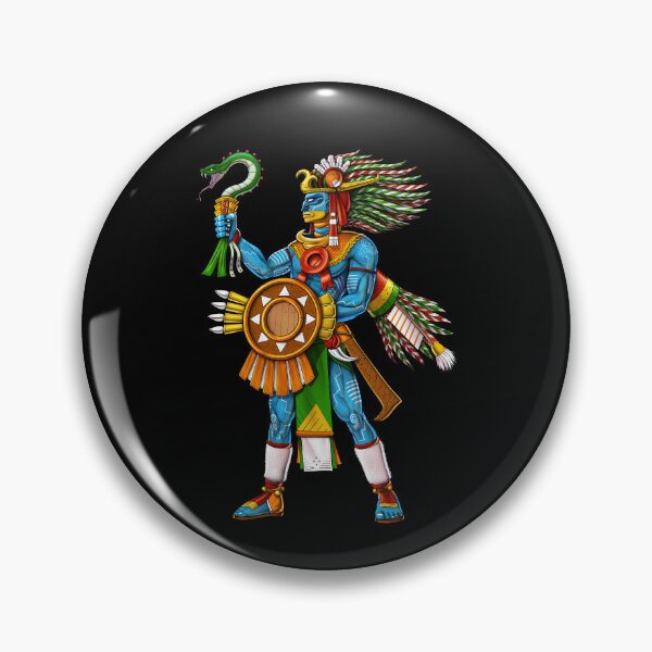 Item preview, Aztec God Huitzilopochtli designed and sold by underheaven.