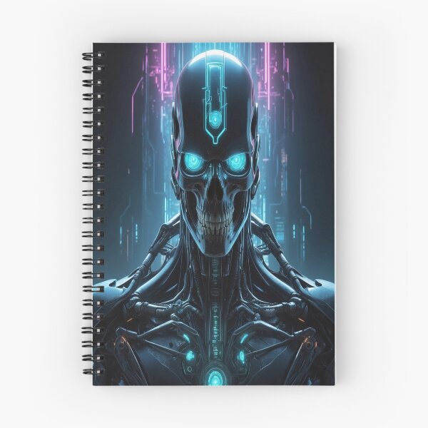 Item preview, Cybernetic Death Transformation Art - Futuristic 10D Masterpiece designed and sold by luminamatrixart.