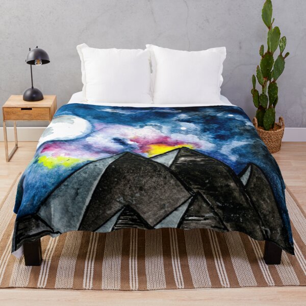 Item preview, Pyramids of Giza watercolour designed and sold by Artbylees.