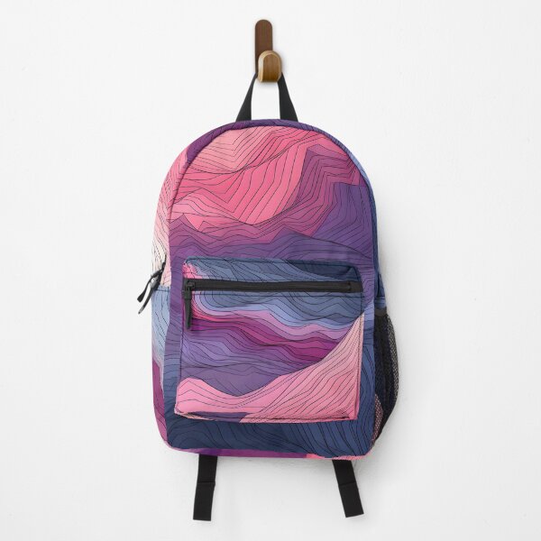 Item preview, Twilight Mountain Wave Art designed and sold by VectorPlace.