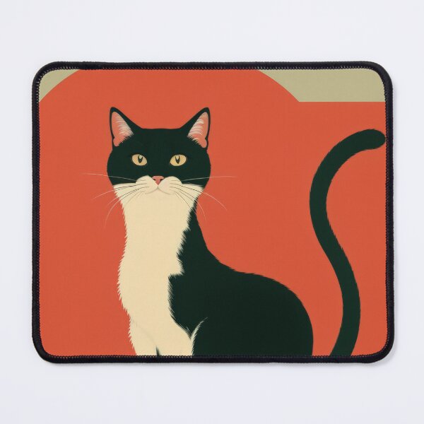 Item preview, Tuxedo Kitten at Sunset - Chat Créations Ref.041 designed and sold by ChicChat.