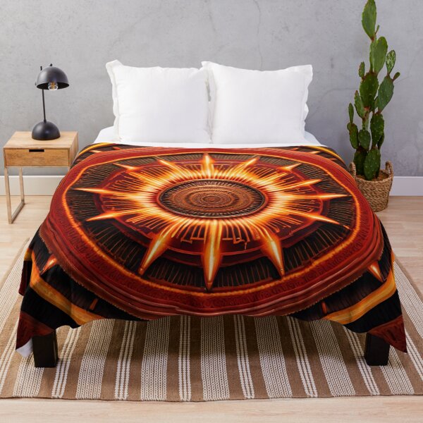 Item preview, Energetic Sunburst Mandala Art designed and sold by SpiritualManda.