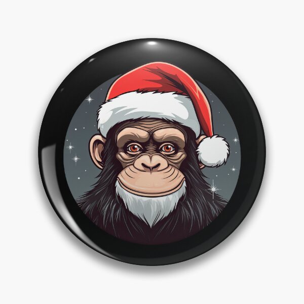 Item preview, Chimpanzee Christmas designed and sold by Soulskier.