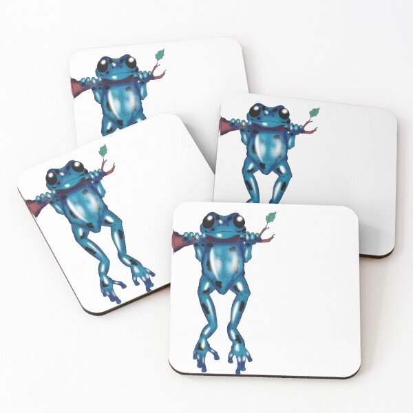 Item preview, Hang in there froggy!Blue spots designed and sold by Huntic.