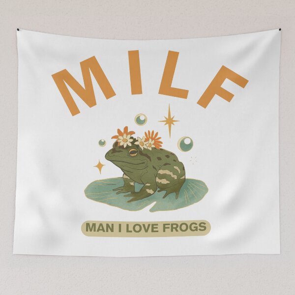 Item preview, Man I Love Frogs  designed and sold by BettySpicer.