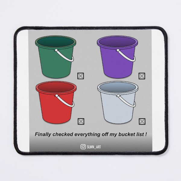 Item preview, Bucket List Completed designed and sold by Steve Needham.
