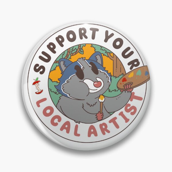Item preview, Support Your Local Artist designed and sold by Artthree.