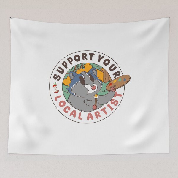 Item preview, Support Your Local Artist designed and sold by Artthree.