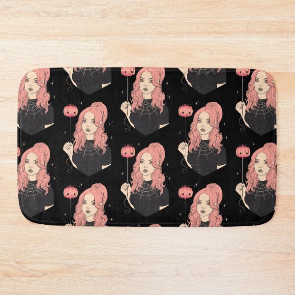 Item preview, Girl with Pumpkin Balloon 02 // Retro Pinup Girl designed and sold by Wendy-Stephens.