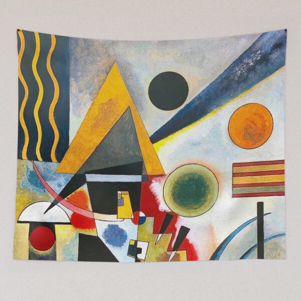 Artikelvorschau, HD. Swinging (1925) von Wassily Kandinsky entworfen und verkauft von MINDTHECHERRY.