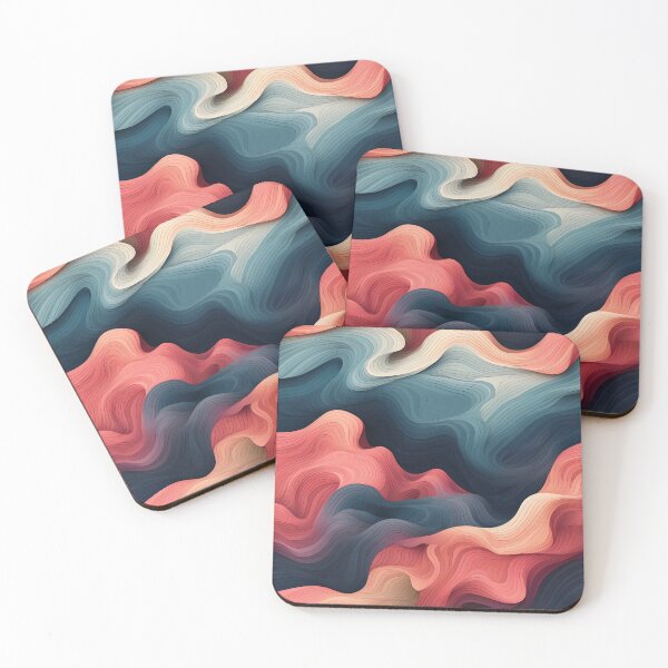 Item preview, Coral Reef Wave Texture designed and sold by VectorPlace.