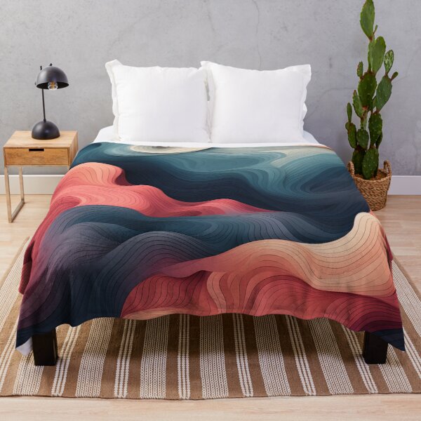 Item preview, Coral Reef Wave Texture designed and sold by VectorPlace.