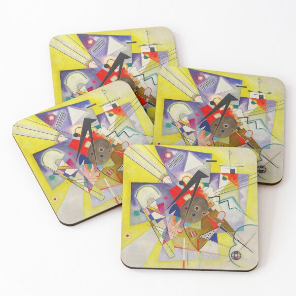 Item preview, HD. Yellow Accompaniment (1924) , by Wassily Kandinsky designed and sold by MINDTHECHERRY.