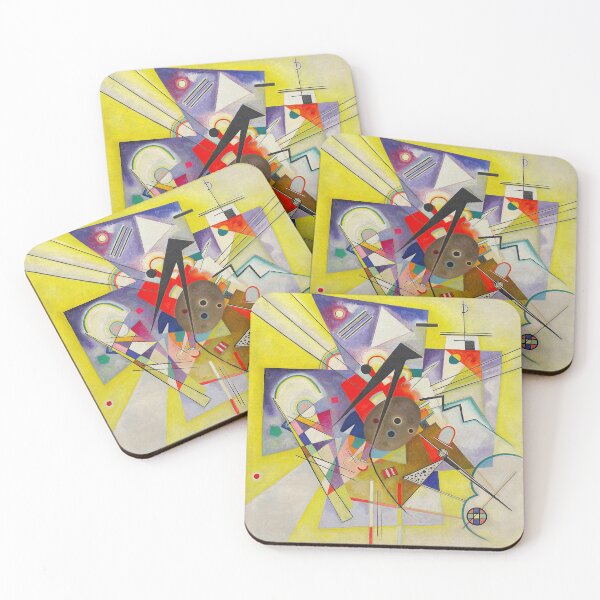 Item preview, HD. Yellow Accompaniment (1924) , by Wassily Kandinsky designed and sold by MINDTHECHERRY.